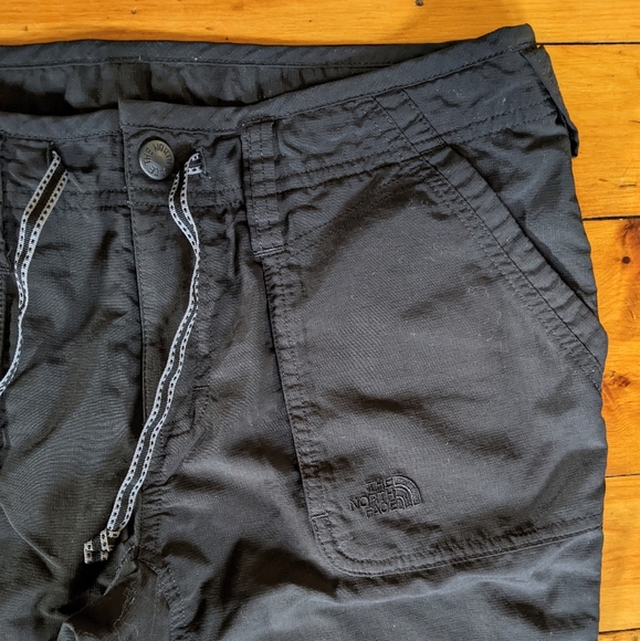 Black North Face Hiking Pants Women's size 10 - Picture 2 of 4